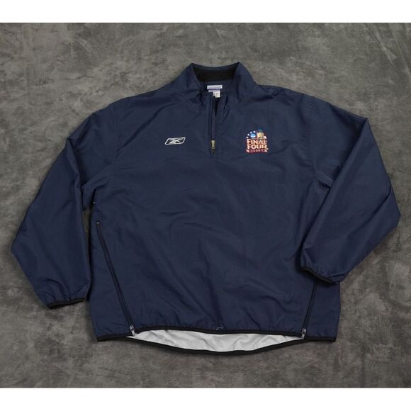 VTG Reebok Jacket‎ Adult Large Blue NCAA Finals Terrapins Duke 2006 Windbreaker - Picture 1 of 9